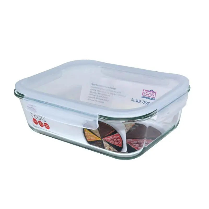 Testa Food Container 2500ml. Rectangle